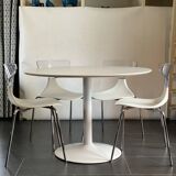 Table space age et 4 chaises