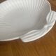 Elegant set of 6 dessert or starter plates in glazed earthenware.