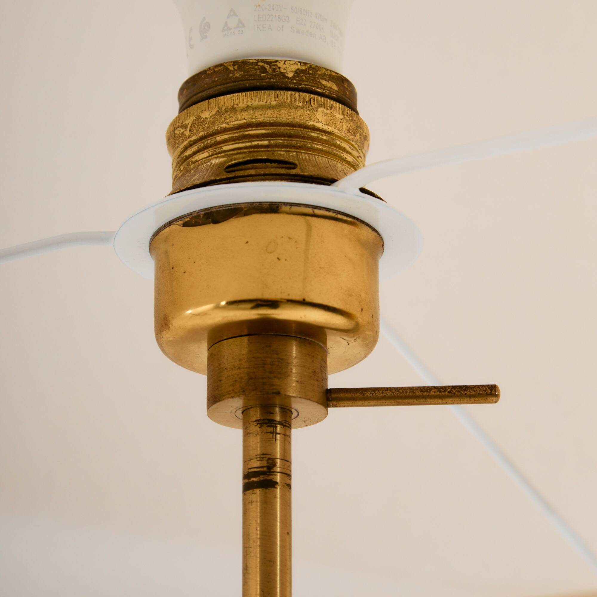 Lampadaire en laiton