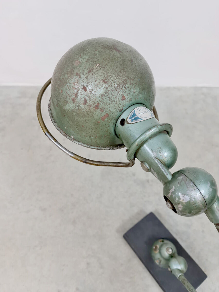 Vintage French industrial table desk lamp Jielde 50s