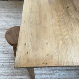 Table de ferme chêne 140 cm