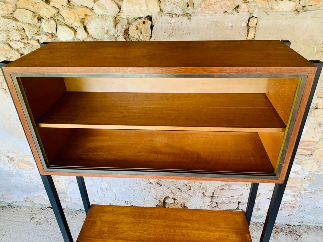 Vintage 2-compartment wall unit, 1960