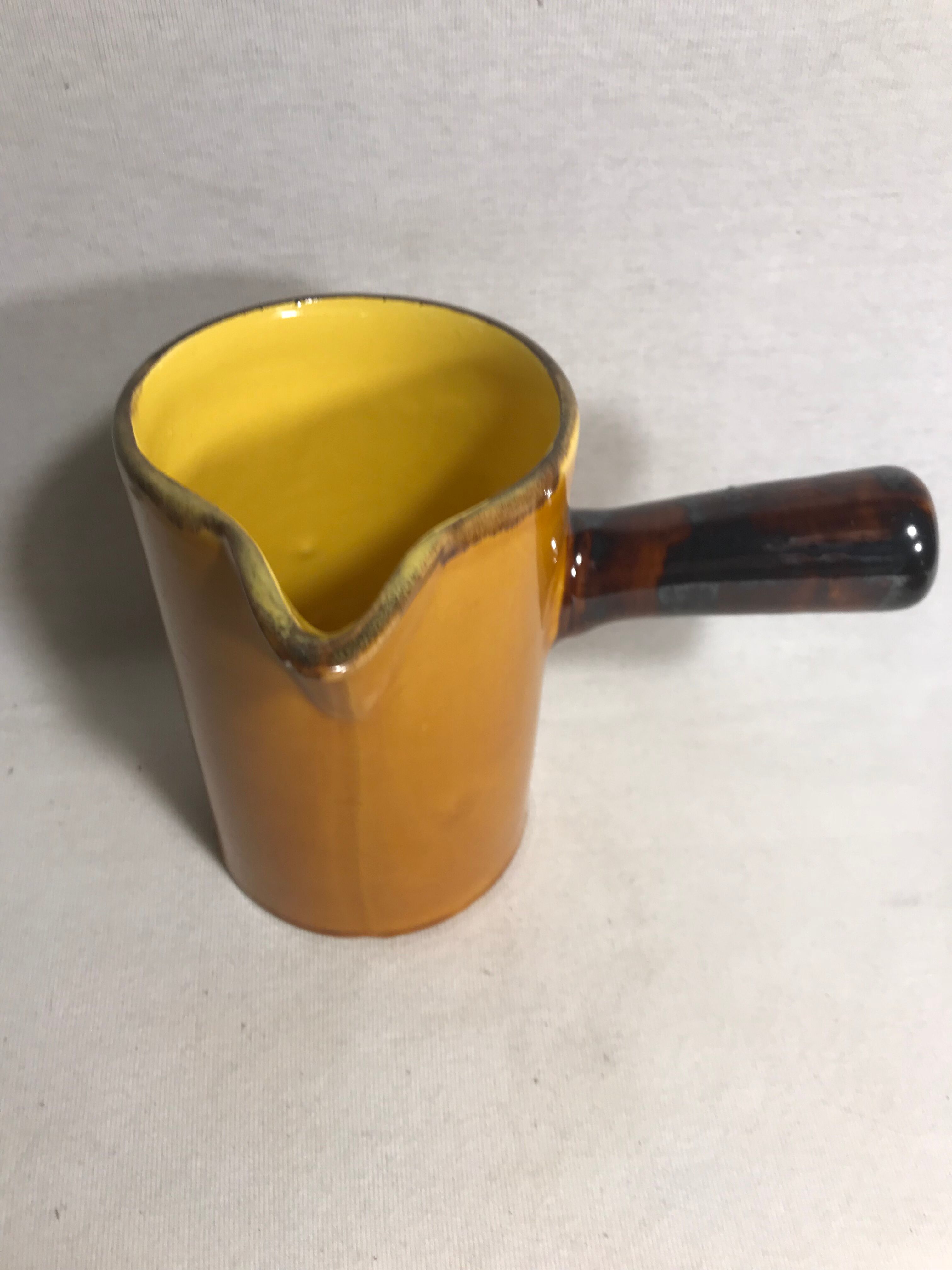 Lot old breakfast Poet laval, jugs, cups + pot sugar vintage