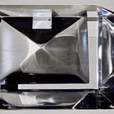 Ancient sevre crystal ashtray Air France 1970