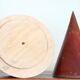 Wooden cone box, 70s