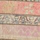 Tapis Runner Vintage Patchwork, Motifs Tribaux, Tons Pastel & Terre, 66x265 cm