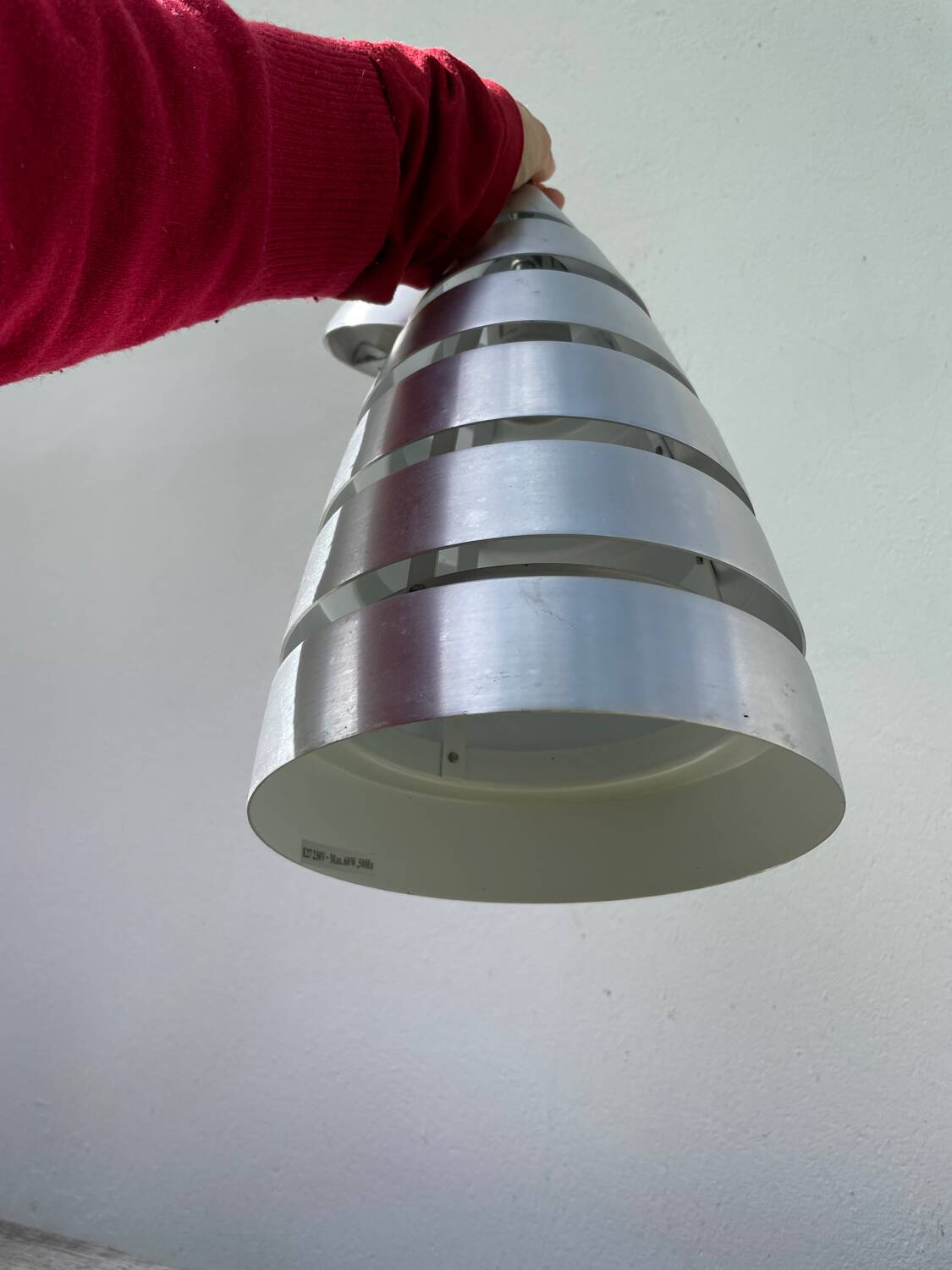 Agemob silver metal designer pendant light