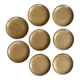 8 assiettes en grès de Berne beige wabi sabi