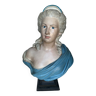 Bust of a woman in terracotta