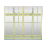Separation into four windows with bevelled tiles 20th century