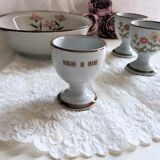 Set of 6 shells with stoneware cup Bergère de France