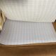 Gold velvet toad sofa