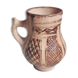 Vase with geometric patterns