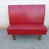 Vintage bistro bench