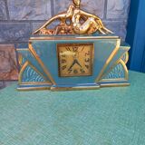 Elegant Art Deco clock and the pheasant