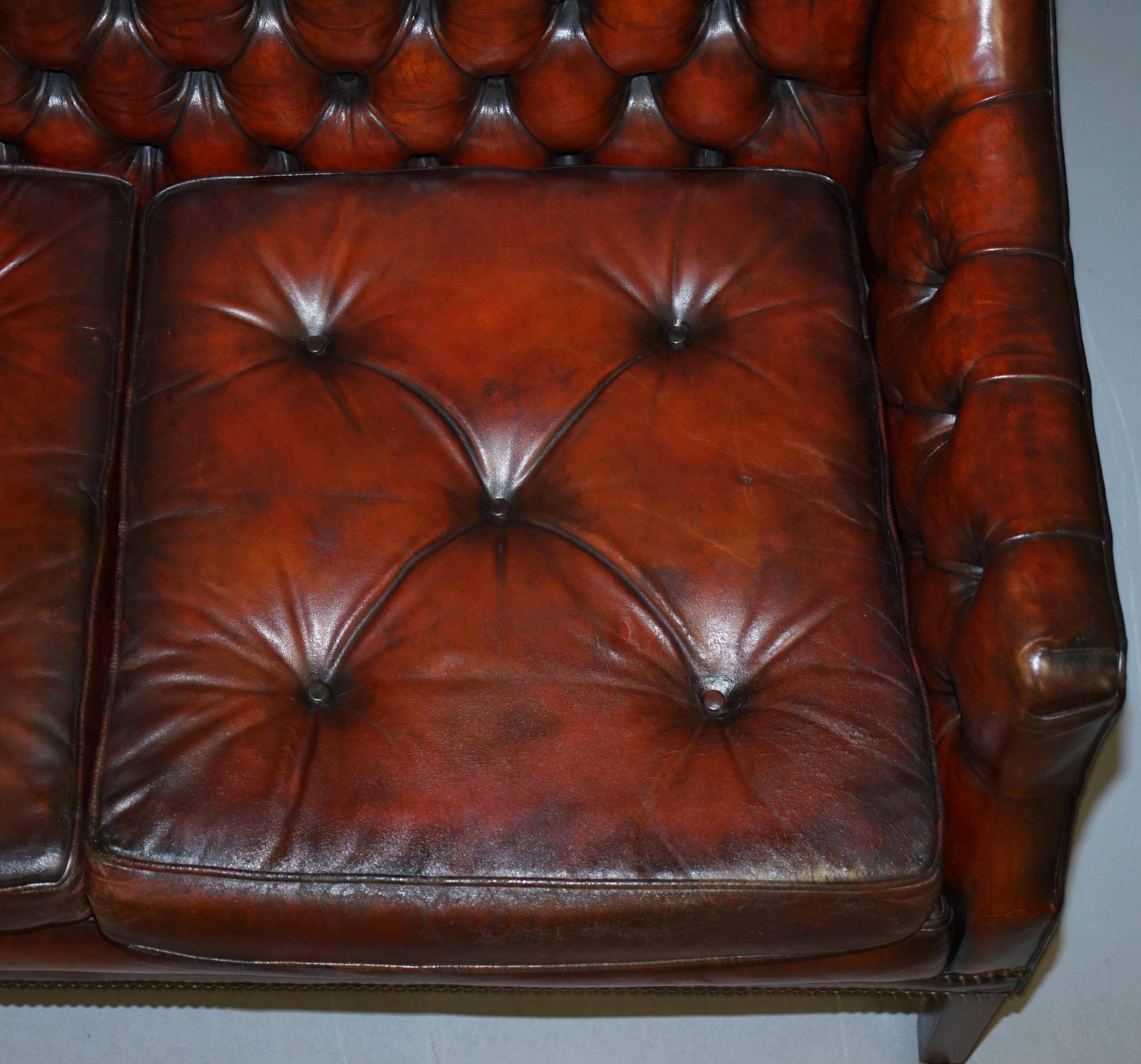 Lutyens' Viceroy leather canapé, circa 1900