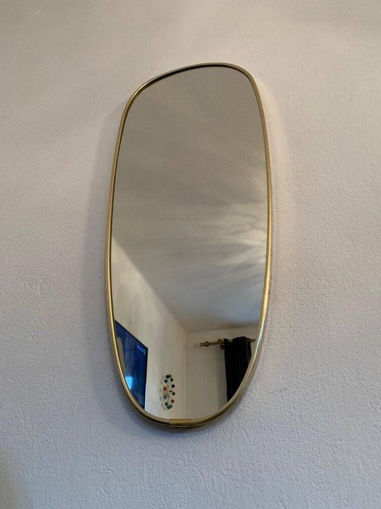 Mirror with gilt frame, 1970s