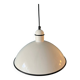 Large metal pendant light from the 80s