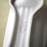 Asparagus serving dish, Salins earthenware, Pompadour pattern