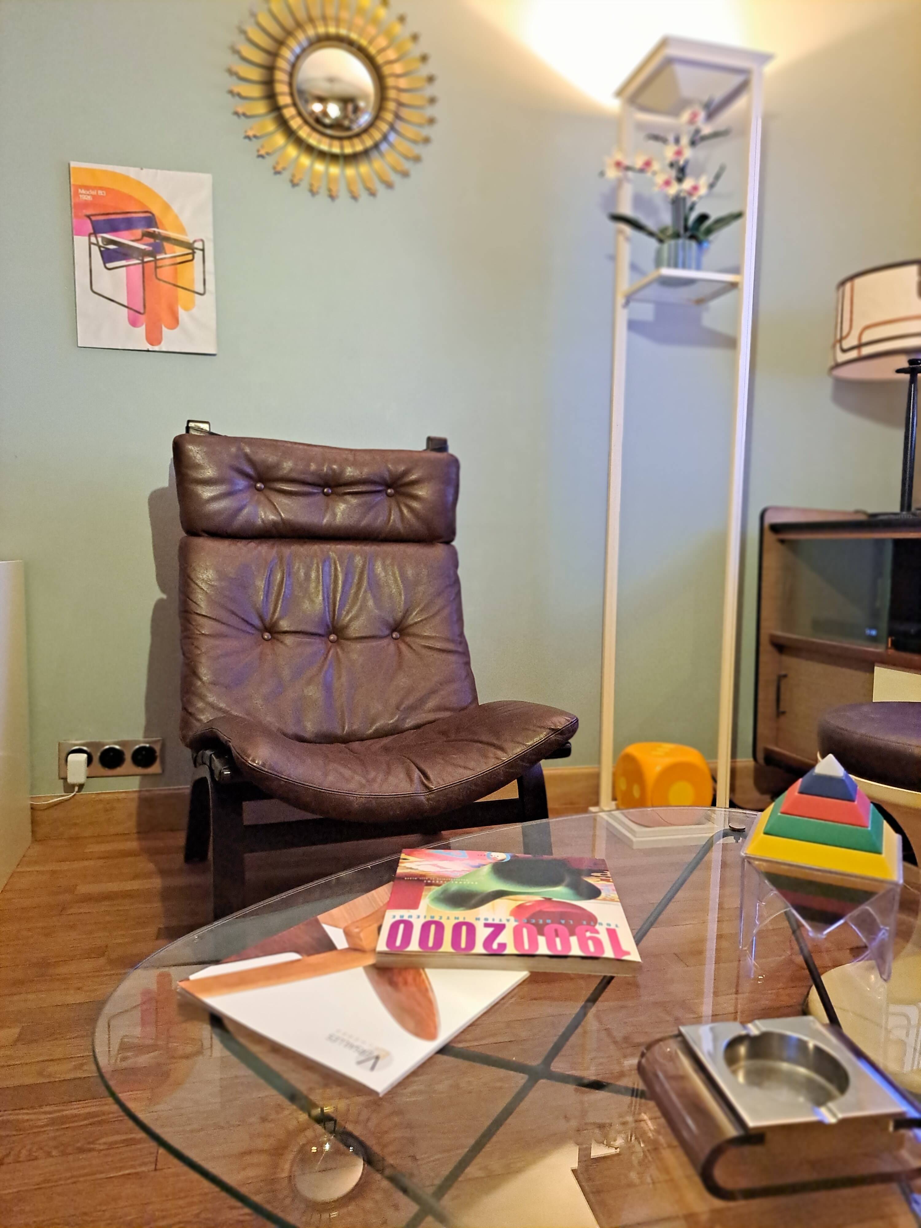 Paire de Lounge Chair Farstrup  1970