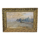 Oil on canvas – Lake Geneva, signed Thorimbert