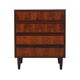 Commode en palissandre, design danois, années 1970, fabricant : Omann Jun