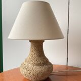 Lampe vintage en pierre du Gard