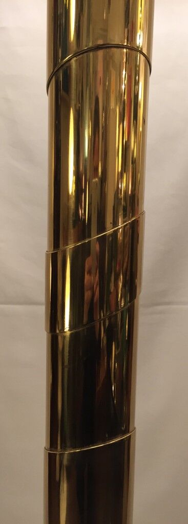 Circa 1970 Golden brass lamp