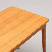 Vintage Scandinavian coffee table in walnut by Carl Malmsten - Sweden - 1960s