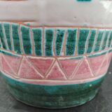 Vallauris ceramic vase signed Allix