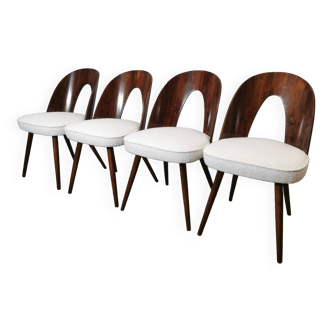 Chaises de salle à manger par Antonin Suman, années 1960, Set de 4