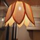 Vintage flower lampshade