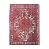 Tapis persan vintage rouge oriental fait à la main - 330x400cm