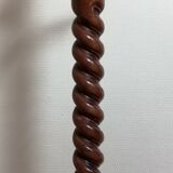 Coat rack on foot 1950-60, in turned wood