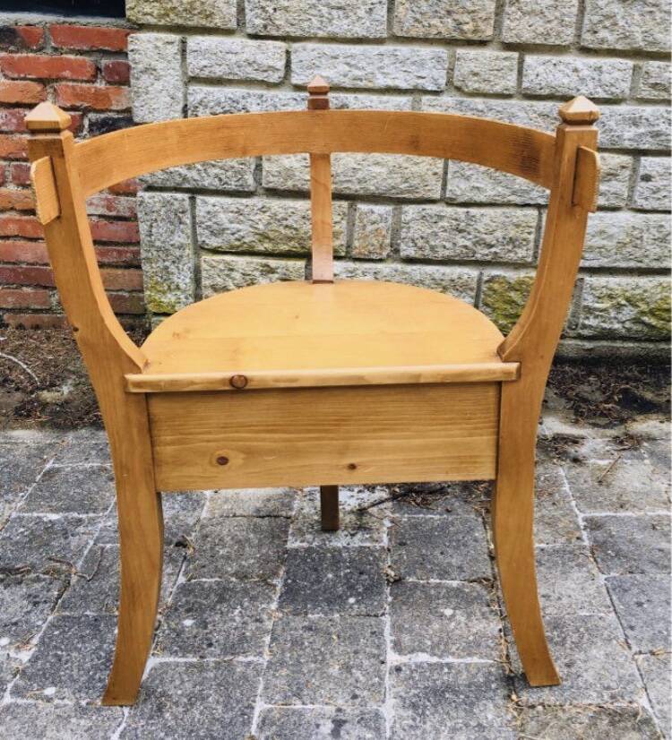 Chaise bois courbé