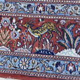 Tapis d'orient iran Moud. Laine et soie: 1.96 X 3.03 M