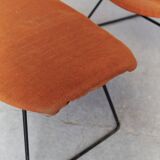 . Bird Chair and Ottoman by Harry Bertoia for Knoll Inc. / Knoll International, 1960s