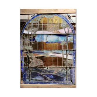 Vitrail art déco