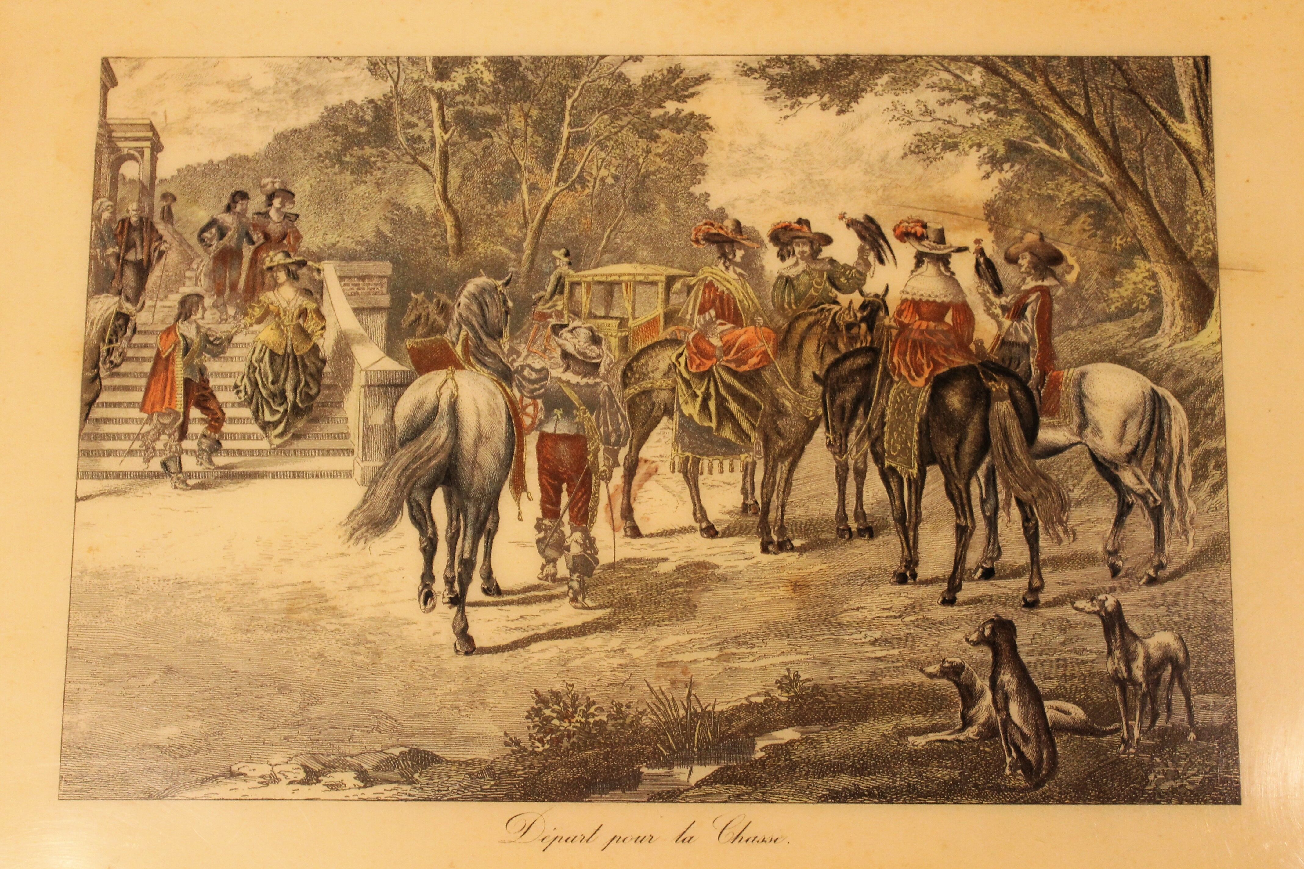 Shelf / End table "tray" 1950s