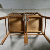 Pair of bistro chairs, 1940s