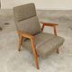 Paire de fauteuils 6956 restaurée  par Interier Praha , production 1965