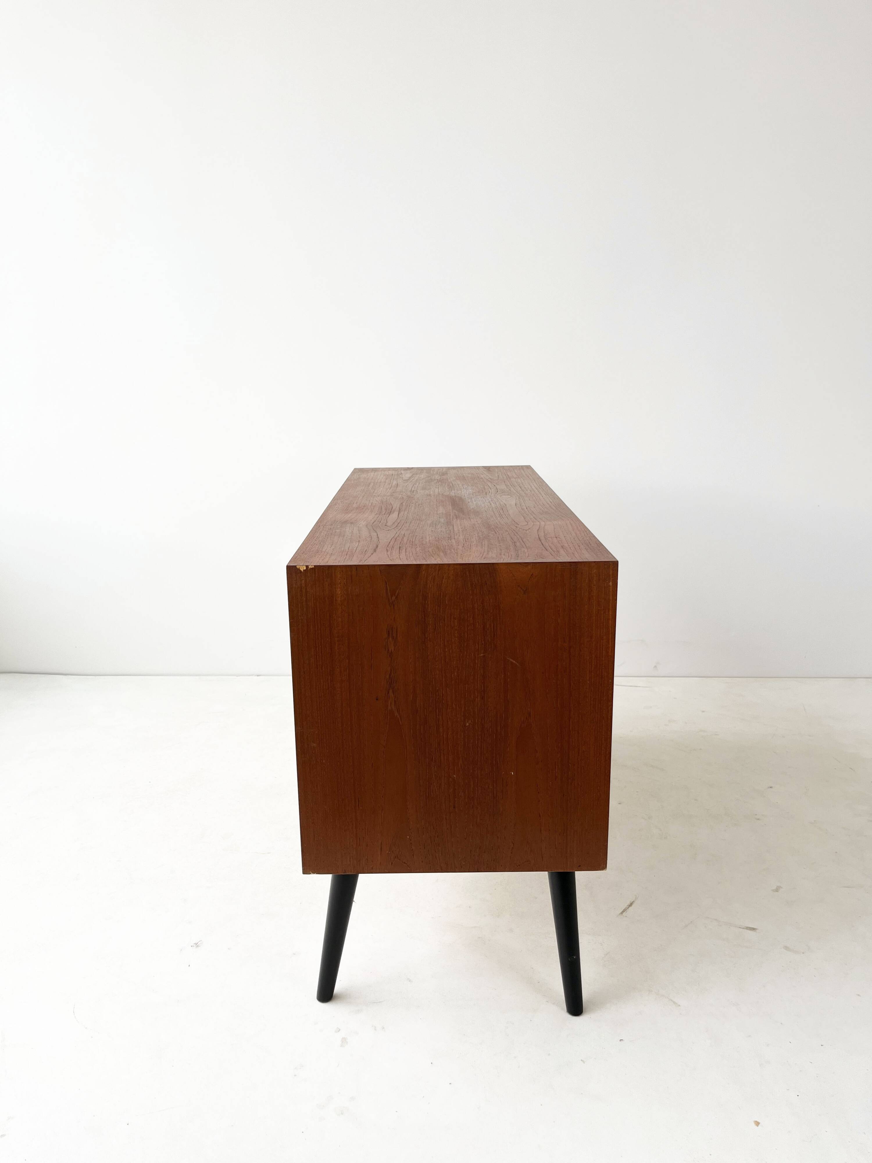 Vintage Sliding Door Cabinet