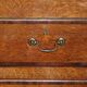 Georgian oak commode with a folding top, English, 18th century.