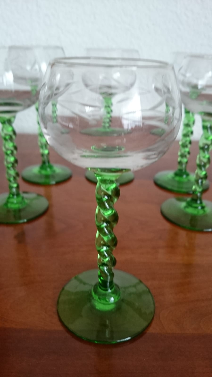 Verres à vin d' Alsace