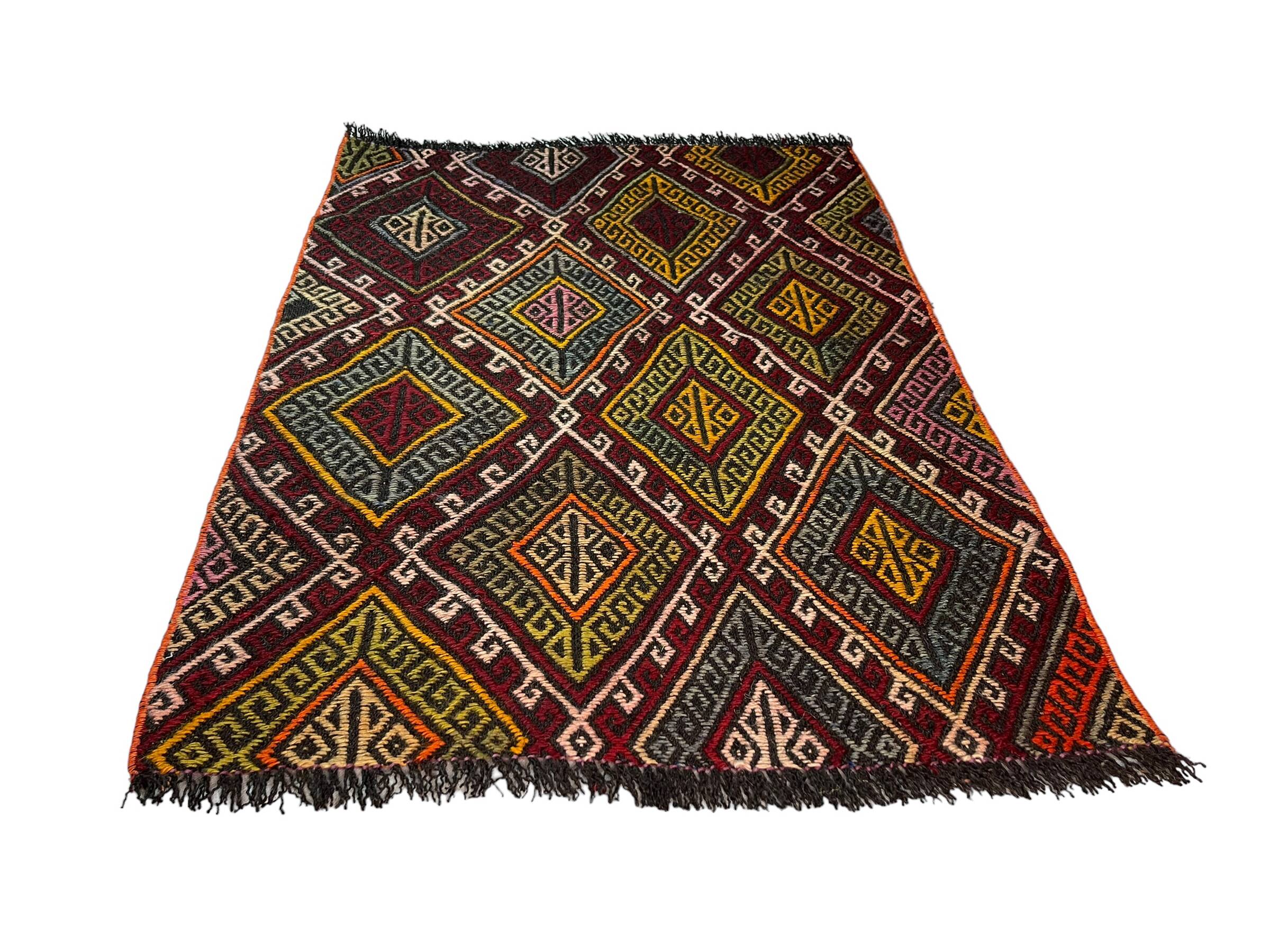 Vintage turkish kilim rug, 97 x 70 cm