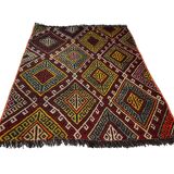 Vintage turkish kilim rug, 97 x 70 cm