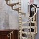 Cast iron spiral staircase 3m