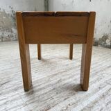 Solid elm bedside table Maison Regain