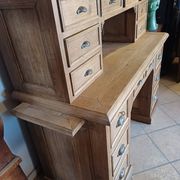Bureau ancien gradin 15 tiroirs Meuble métier
