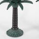 Set of brass candle holders